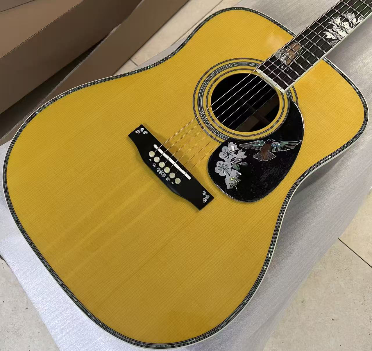 [Custom] D41 Purple Deposit – Glory Guitar