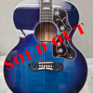 J200 Blueberry Burst+Hard case